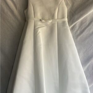 Tip Top Kids Elegant White Formal Dress